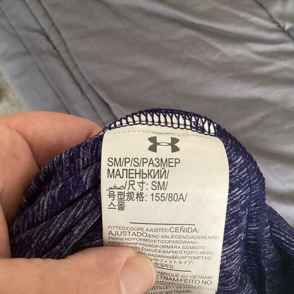 Ladies Under Armour performance athletic Vest small purple - Picture 4 of 7